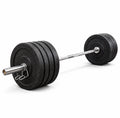 Combo Bumper 30 KG + Barra Olímpica