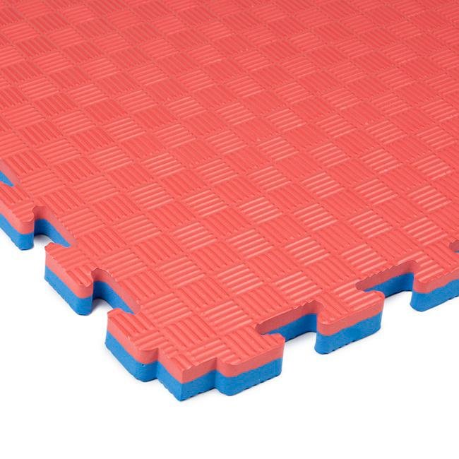 Tatami goma de EVA | Piso Deportivo Reversible, Antigolpes y Antideslizante 25mm - con borde