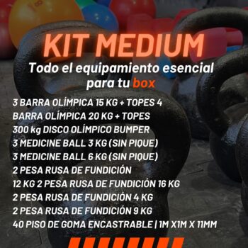 KIT MEDIUM – Todo el equipamiento esencial para tu box